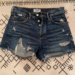 AGOLDE Jaden Denim Shorts